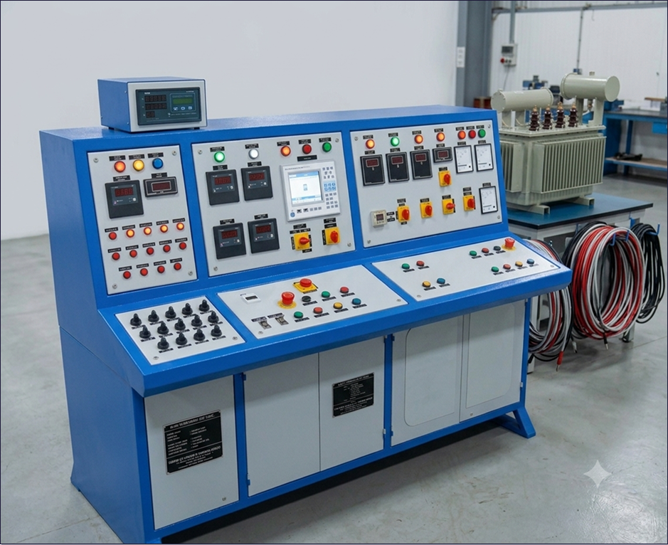 Final testing and quality control panel