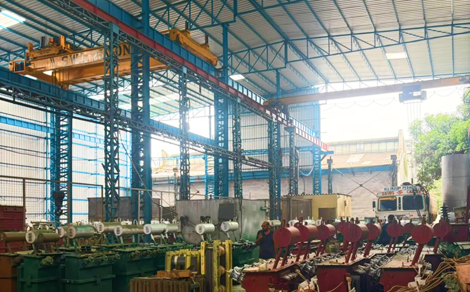 Factory space extended to double its capacity